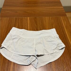 Lululemon Athletica Gray Athletic Shorts Lightweight Moisture-Wicking